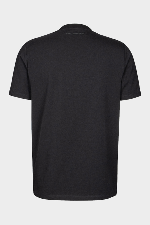 ΜΠΛΟΥΖΑ T-SHIRT KARL LAGERFELD - 990 ΜΑΥΡΟ